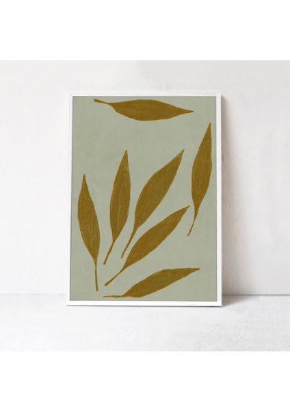 Scandi Poster Sanatı - Adaçayı Yeşili fırsatları