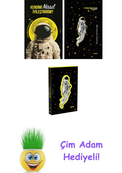 Ortamlarda Satılacak Bilgi 3 Kitap Seti + Çim Adam Hediye