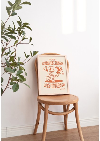 Retro Alıntı Duvarı, Daha Fazla Espresso Kahvesi, Duvar Dekoru, Büyük Sanat Eserleri indirimleri