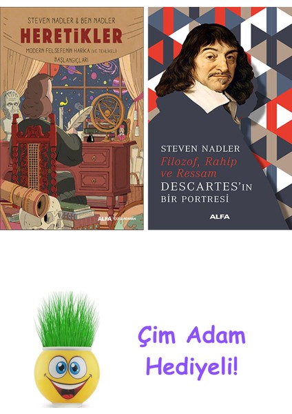 Steven Nadler 2 Kitap Seti + Çim Adam Hediye