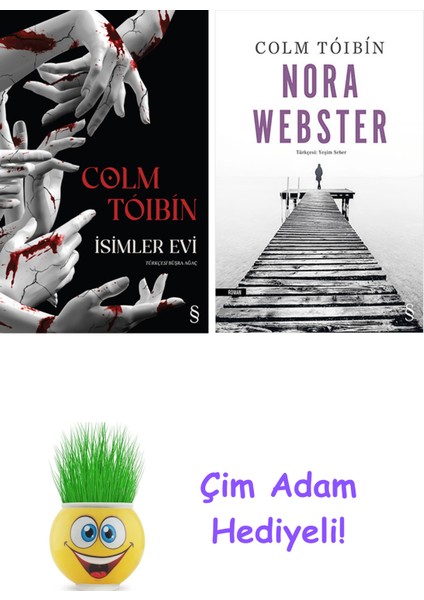 Colm Toibin 2 Kitap Seti + Çim Adam Hediye