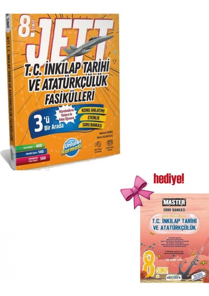 8. Sınıf Jett T.c. Inkilap Tarihi Fasikülleri + O