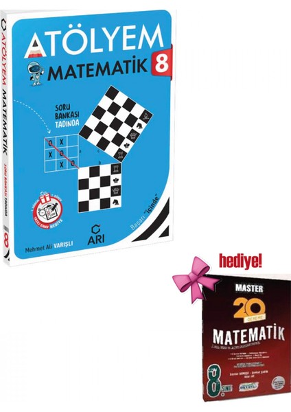 Arı 8. Sınıf Matematik Atölyem + Okyanus Matematik Deneme Hediyel
