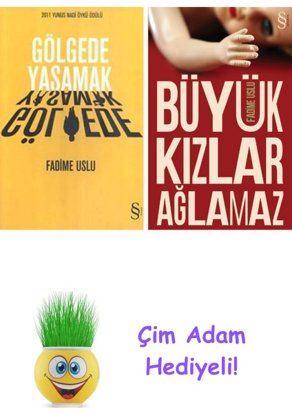 Fadime Uslu 2 Kitap Seti + Çim Adam Hediye