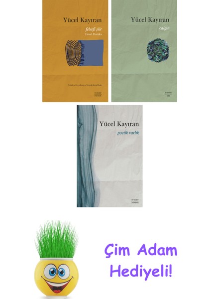 Yücel Kayıran 3 Kitap Seti + Çim Adam Hediye