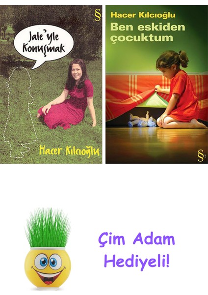 Hacer Kılcıoğlu 2 Kitap Seti + Çim Adam Hediye