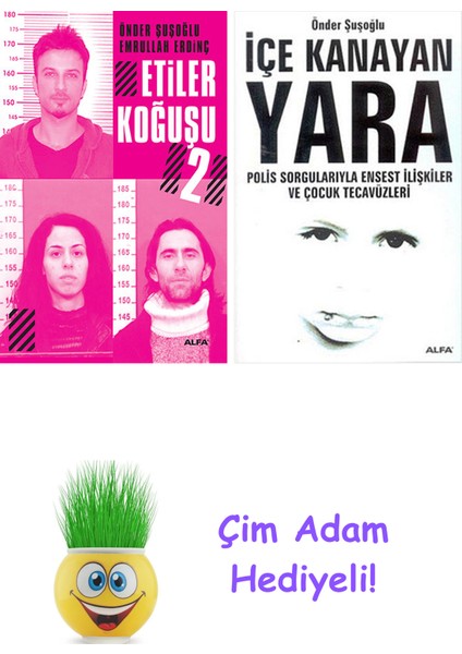 Önder Şuşoğlu 2 Kitap Seti + Çim Adam Hediye