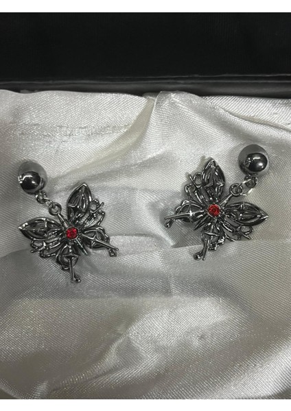 Taşlı Gotik Kelebek Kolye fiyatları