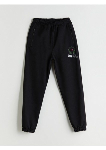 Yeni Sezon Beli Lastikli Erkek Çocuk Jogger Eşofman Alt