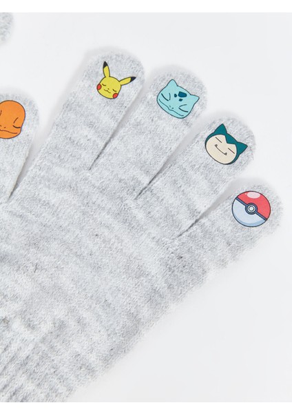 Yeni Sezon Pokemon Baskılı Erkek Çocuk Eldiven 2'li modelleri