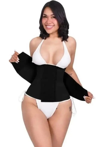 Kum Saati Cırtlı Korse W4422
