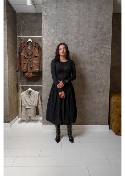 Midi Puffer Etek modelleri