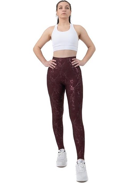 Glitter Yüksek Bel Cepli Spor Tayt fiyatları