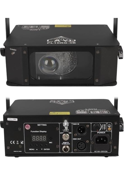 Layu PL-10RG-3B Rg Lazer Lumia Efekti ve Mavi LED Wash Işık Sistemi fırsatları