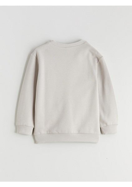 Yeni Sezon Bisiklet Yaka Erkek Çocuk Sweatshirt modelleri