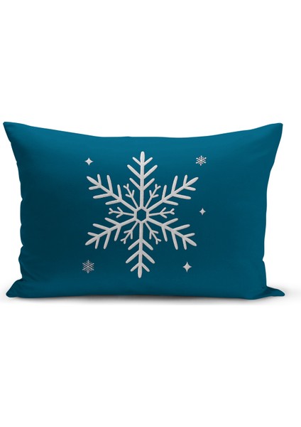 Yılbaşı Serisi Çift Tarafı Dijital Baskılı Kırlent Kılıfı (Christmas Noel Cushion Cover)