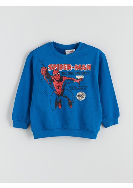 Yeni Sezon Spider-Man Lisanslı Erkek Çocuk Sweatshirt