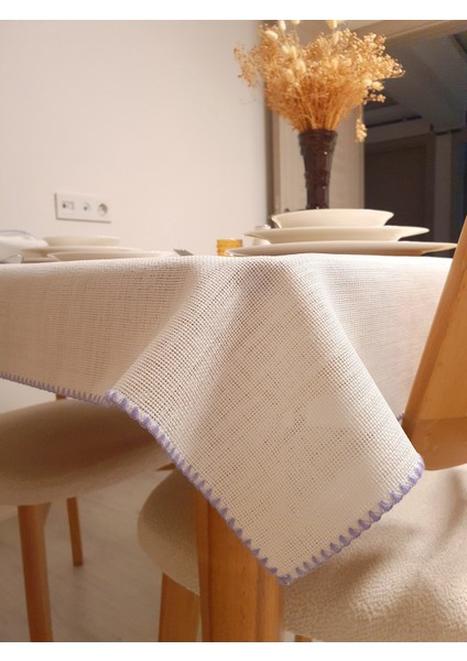 Etamin Işlemelik Masa Örtüsü fırsatları