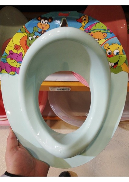 Renkli Çocuk Tuvalet Oturağı, Eğitim ve Konfor Için Ideal, Pratik Kullanım Sağlar.