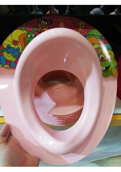 Renkli Çocuk Tuvalet Oturağı, Eğitim ve Konfor Için Ideal, Pratik Kullanım Sağlar. modelleri