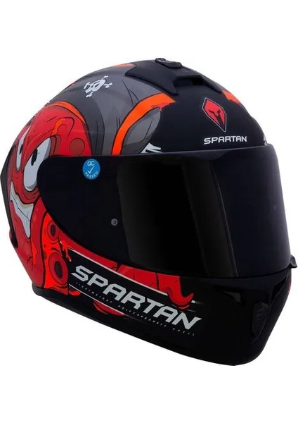 Axxıs Draken Garglen Mat Siyah-Kırmızı Fullface Kask (Siyah+Şeffaf Camlı) modelleri