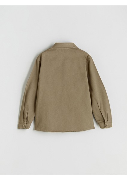Yeni Sezon Basic Uzun Kollu Erkek Çocuk Gömlek fiyatları