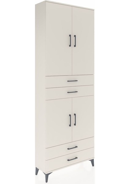 Arges Dolap 5 Raflı 4 Çekmeceli 4 Kapaklı 88X30X243 Aytaşı-Aytaşı fiyatları