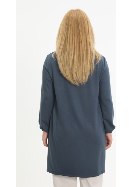 Kristal Kumaş Yırtmaçlı Basic Tunik fırsatları