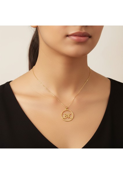 8 Ayar Altın Kolye Ucu B&k GM10338 0.5 gr