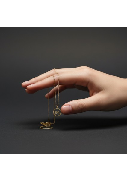 8 Ayar Altın Kolye Ucu B&k GM10338 0.5 gr fiyatları