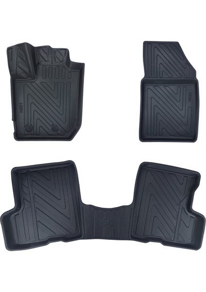 Dacia Duster 2023 ve Sonrası Havuzlu Oto Paspas | 4x4