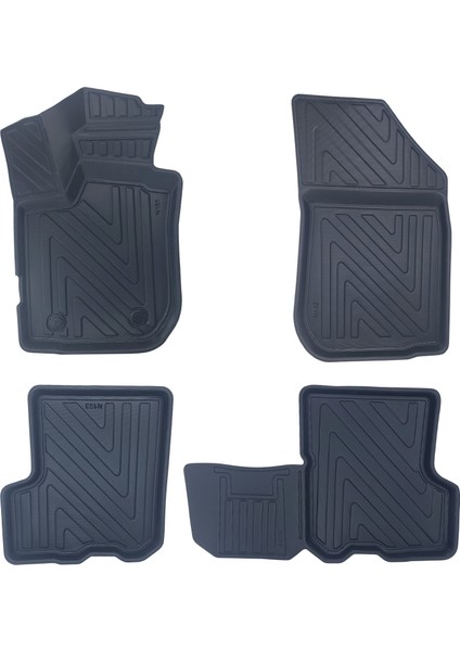 Dacia Logan 2013 ve Sonrası Havuzlu Oto Paspas