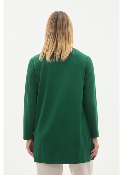 Kristal Bisiklet Yaka Armalı Uzun Tunik fırsatları