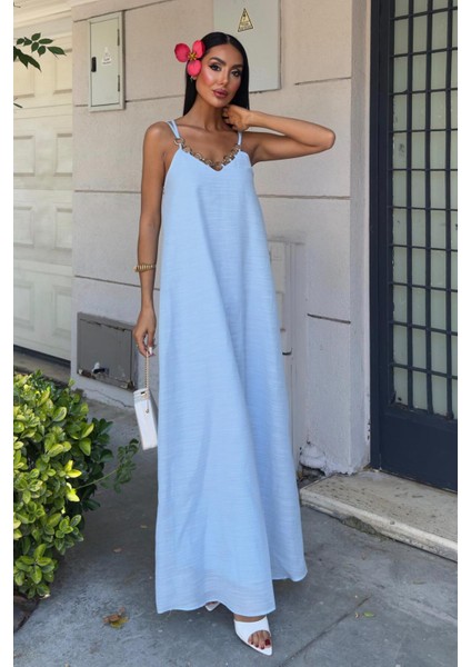 Lina Modal Askılı Elbise 2906 R11-H-K3