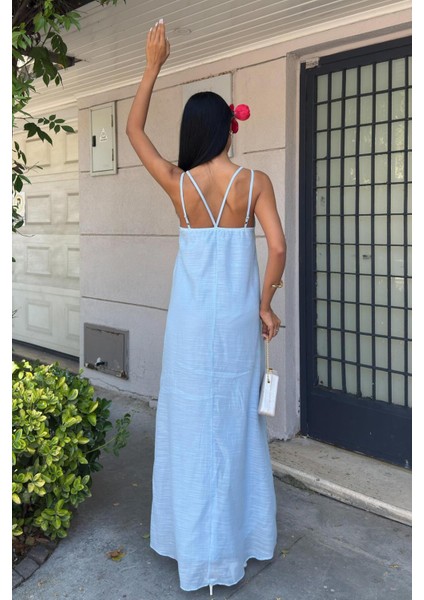 Lina Modal Askılı Elbise 2906 R11-H-K3