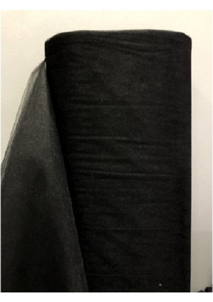 Siyah Kristal Tül, Araba Tülü, Bohça Süsü Süsleme Tülü 280X100 cm Siyah Tül