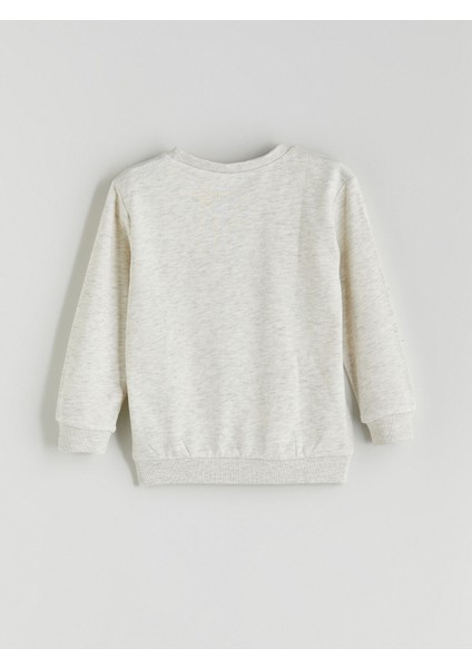 Yeni Sezon Bisiklet Yaka Erkek Çocuk Sweatshirt modelleri