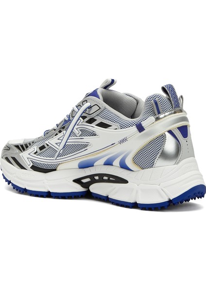 Gri Mavi File Dokulu Erkek Sneaker modelleri