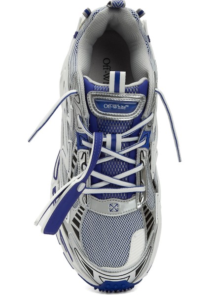 Gri Mavi File Dokulu Erkek Sneaker fırsatları