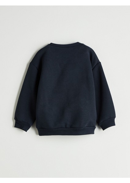 Yeni Sezon Bisiklet Yaka Erkek Çocuk Sweatshirt modelleri
