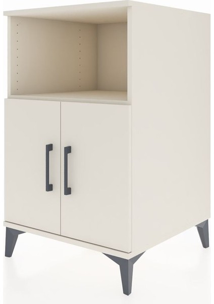 Kronos Komodin 2 Raflı 2 Kapaklı 60X59X96 Aytaşı-Aytaşı modelleri