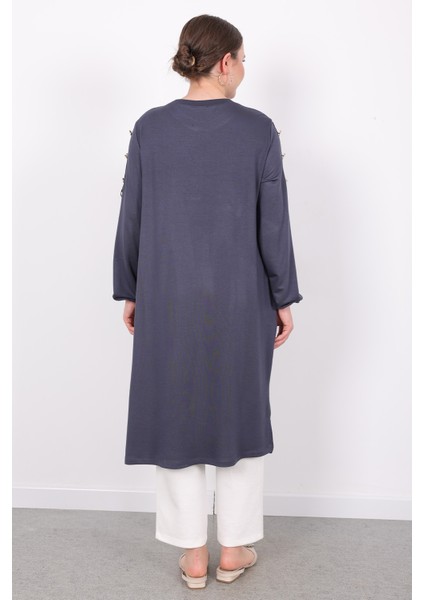 Kristal Gold Fiyonk Düğmeli Tunik indirimleri