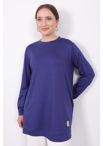 Yazlık Günlük Ince Penye Kumaş Kadın Tunik