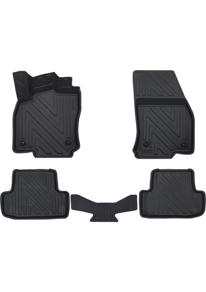 Volkswagen T-Roc 2017 ve Sonrası Havuzlu Oto Paspas