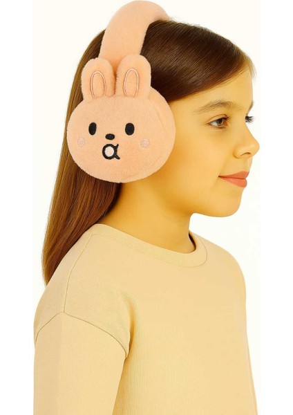 3-12 Yaş Kız Çocuk Peluş Kulaklık Tüylü Kulaklık Kışlık Peluş Kulaklık modelleri
