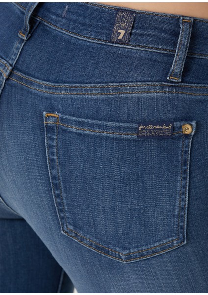 Illusion Luxe Mavi Skinny Jean Pantolon indirimleri