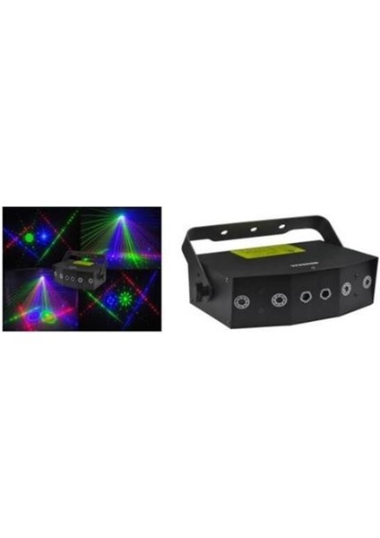 Layu TF02RGB Rgb Beam + Rgb Twinkling Lazer Dmx-Auto-Sound-Master/slaver