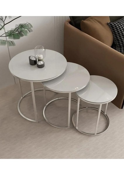 C Model Zigon Sehpa-Endüstriyel Tarz Ev Dekoru