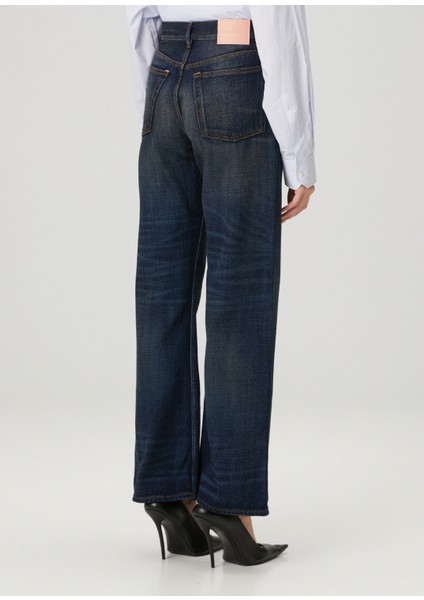 Regular Fit Koyu Mavi Jean Pantolon fiyatları