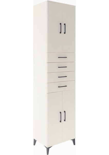 Hyperion Dolap 4 Raflı 4 Çekmeceli 4 Kapaklı 60X44X243 Aytaşı-Aytaşı fiyatları